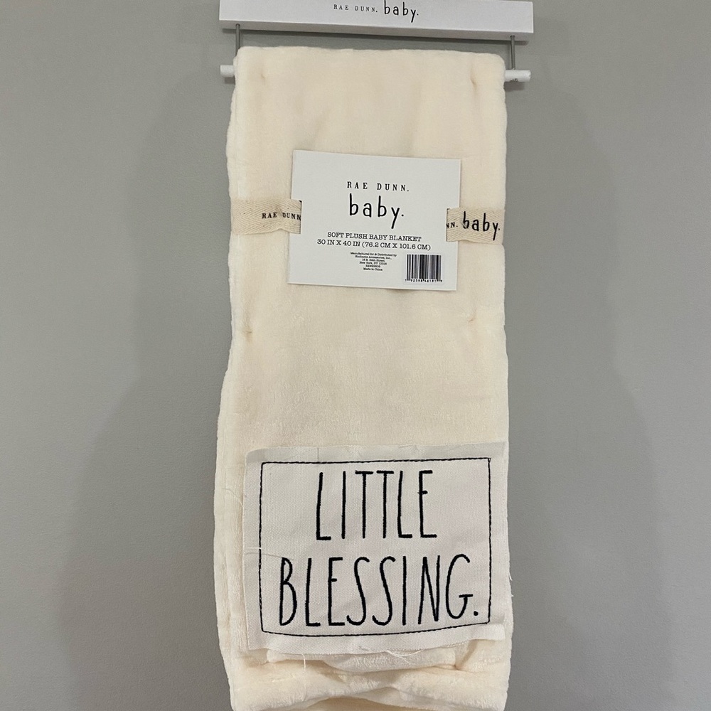 Rae Dunn Baby Blanket